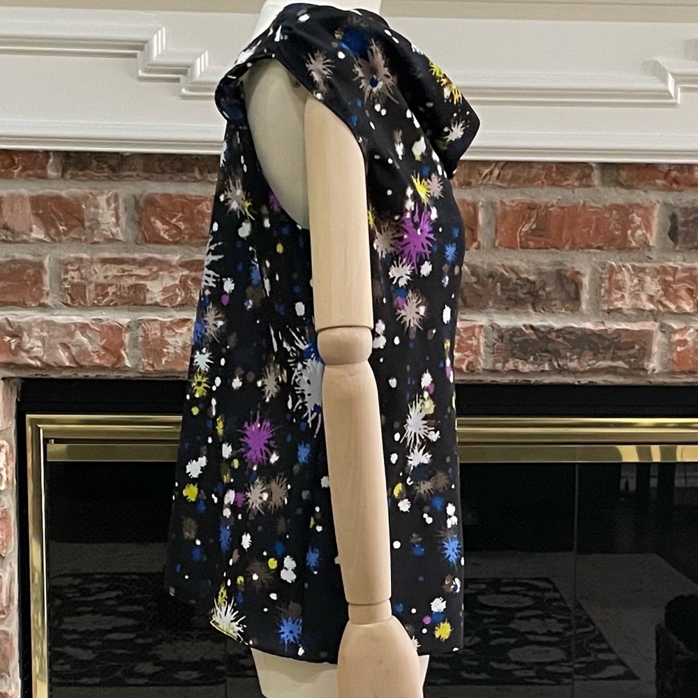 Matthew Williamson by Impulse black starburst top / S / Excellent condition - Picture 4 of 13